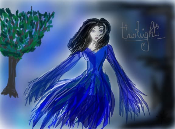 blue princess