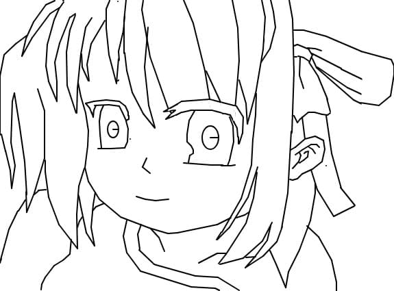 Anime Girl (schita)
