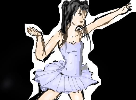 Desen 56596 modificat:BALERINA