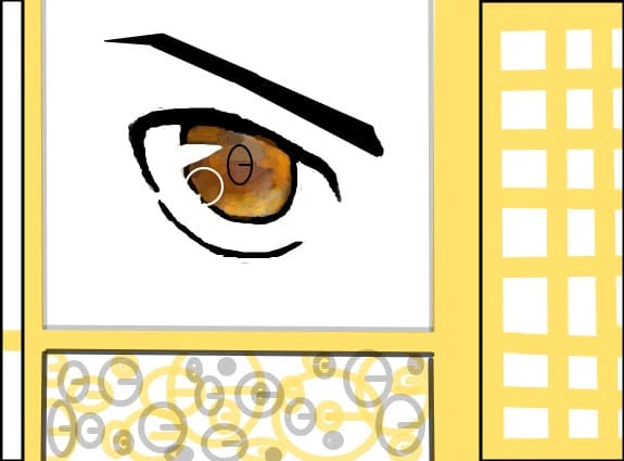 anime eye...cv simplu
