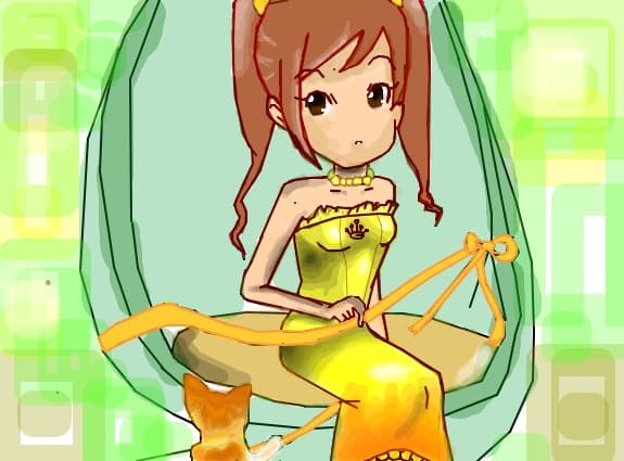 anime girl pt concursul lui Roxana_Girl
