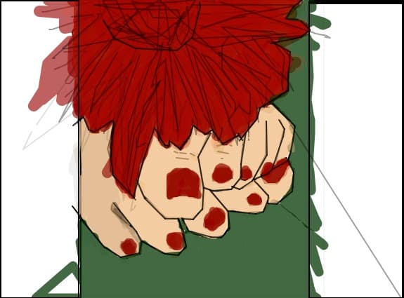 pik retusat...picioruse si floricica...cam nereusit...si ...uratel...