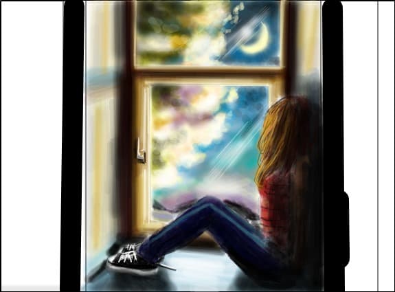 Lost in the window..