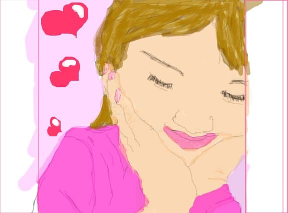 little-girl-smiling...pink