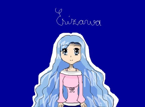 chikanatsu erizawa,sirena albastra