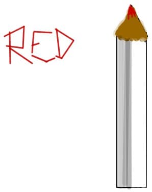 creion rosu