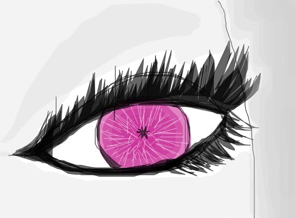 look at my eye ;)
