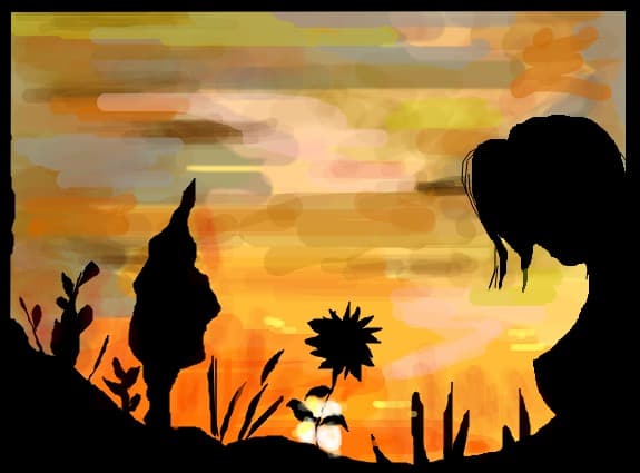 SUNSET...