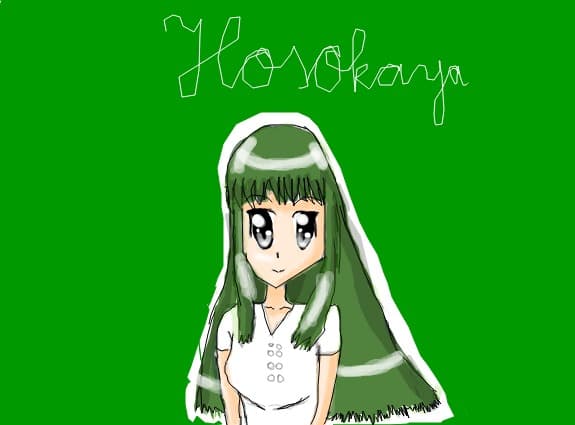 KaoruKasuga Hosokaya,sirena verde