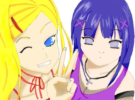 Ino and Hinata