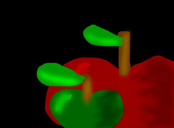 The apples
