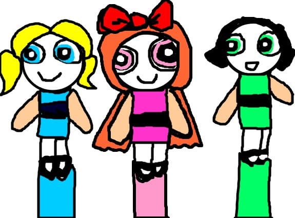 fetitele powerpuff