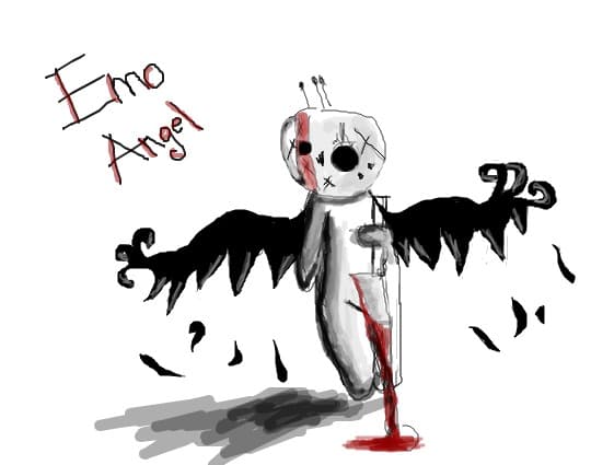 emo angel