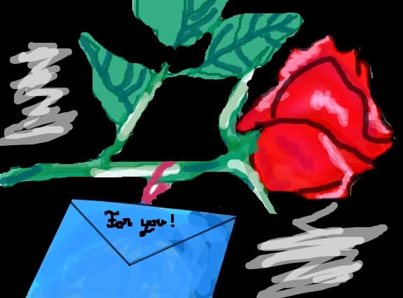 The red rose