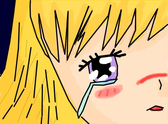 anime girl SAD