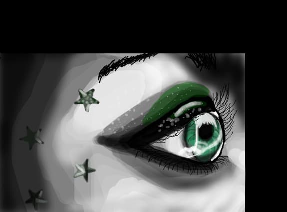 green eye ;x
