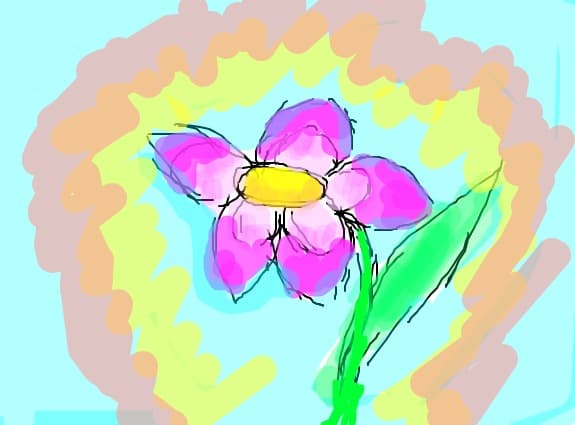 o floare
