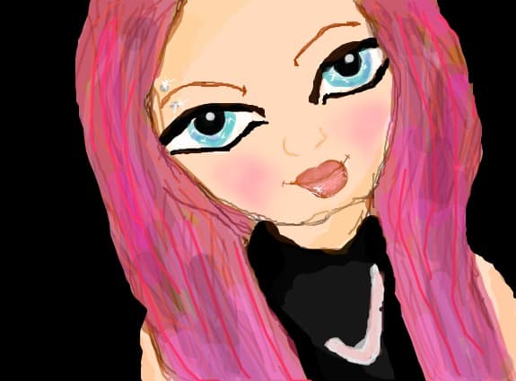 p!nk hair