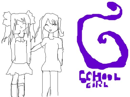 2 girls