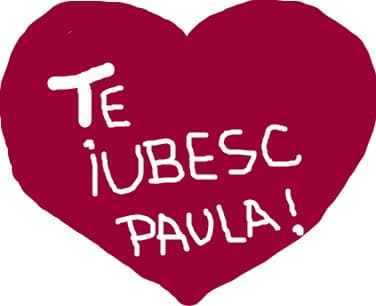 Te iubesc Paula