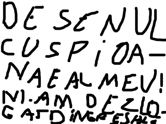 DESENUL CU SPIOANA E  AL MEU