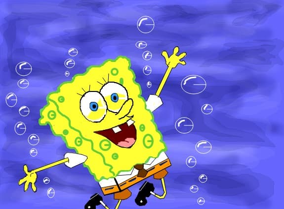 Desen 90797 modificat:Sponge BOB