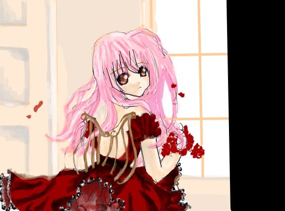 Anime rose girl^^ va rog votati am muncit ffff. mult la ea..