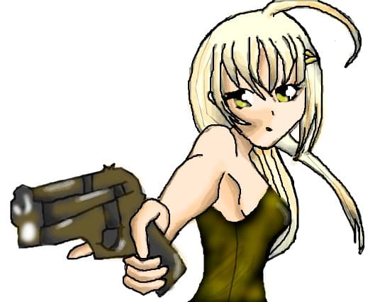 gun girl