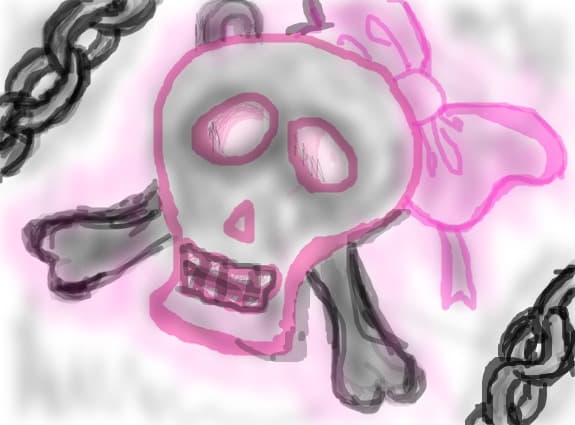 skull neklace