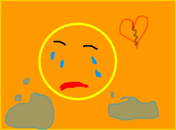emoticon trist