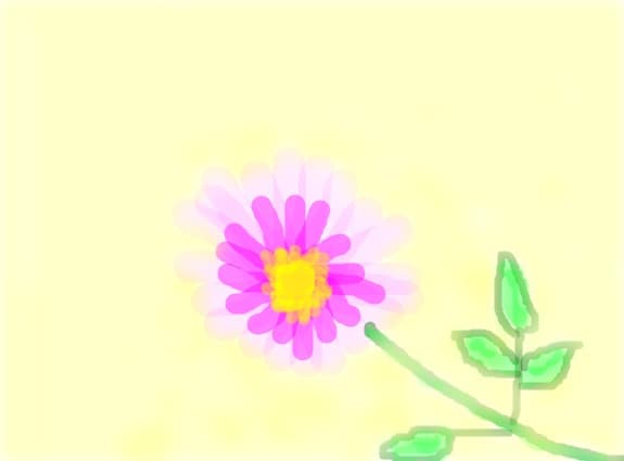floare roz