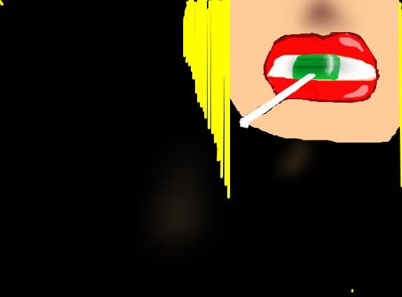 a lollypop