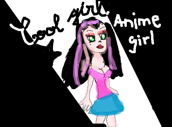 cool anime girl