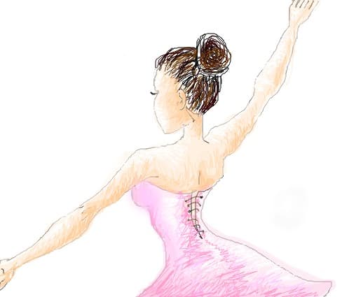 Desen 40796 modificat:bella balerina