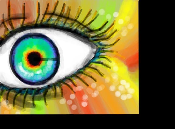 ...colorfull eye...