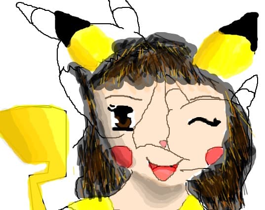 pikachu anime girl
