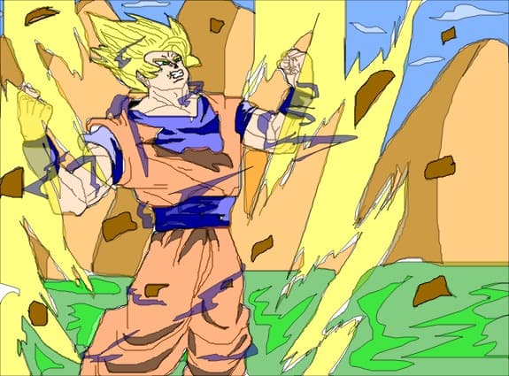 Goku Super Sayian 2