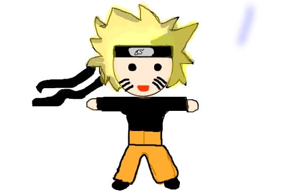 naruto caricatura