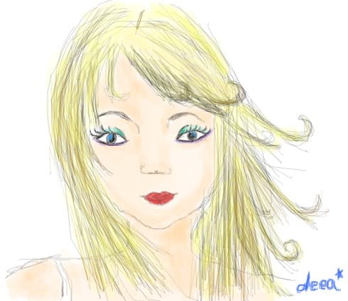blonde