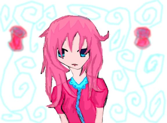 pink and blue