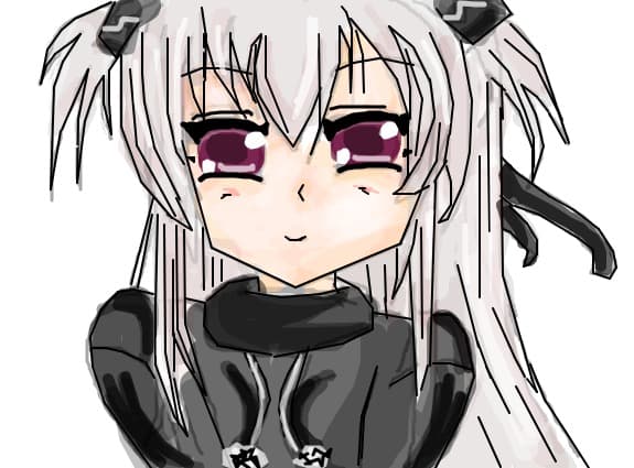 anime girl pt concursul lui purple_cat