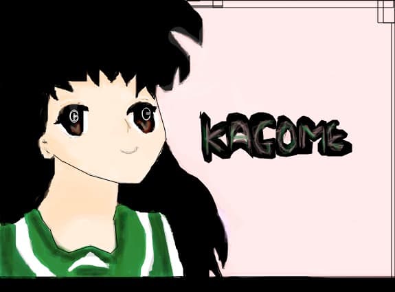 kagome...cel mai urat desen,nu seamana delok