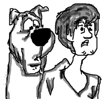 Desen 97278 modificat:scooby