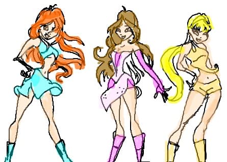Desen 51555 modificat:winx