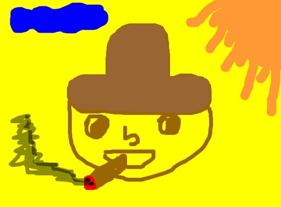 Cowboy emoticon