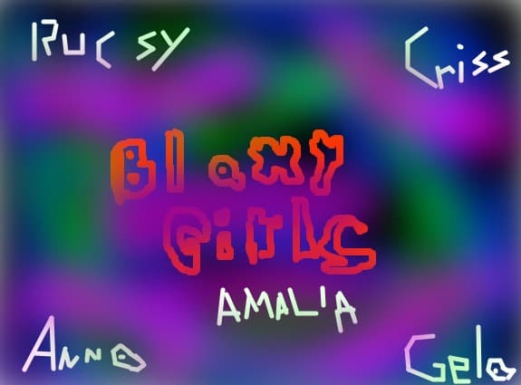 blaxy girls poster