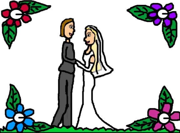 Just married