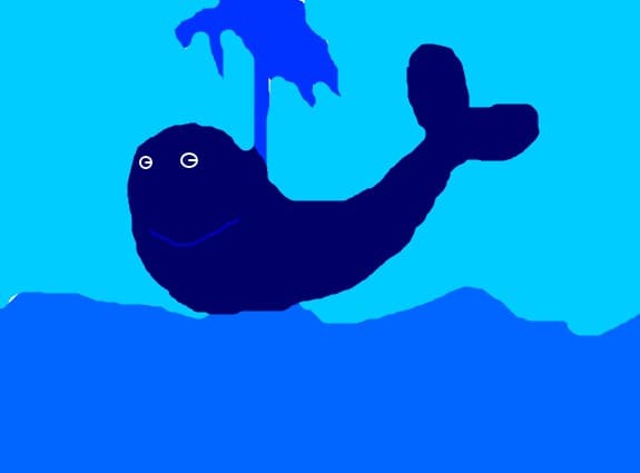 a whale