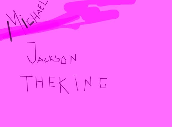 The king of pop