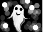 a happy ghost:)